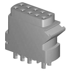 Module 1100 Solder cup 21 contacts #22 (J & D neither contact nor identification / B & G / C & H shunted)