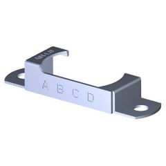 Right bracket (alone) for module #16 Cadmium plated steel