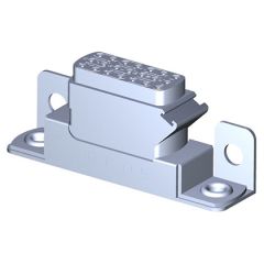 Angled bracket with Sealed module 00111510102 #22 Cadmium plated steel