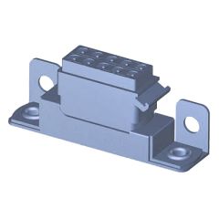 Angled bracket with Sealed module 00111520902 #20 Cadmium plated steel