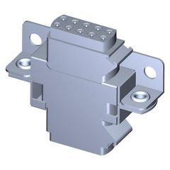Angled bracket with Feedthru module 00114520102 #20 Stainless steel
