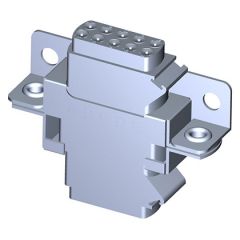 Angled bracket with Feedthru module 00114521202 #20 Stainless steel