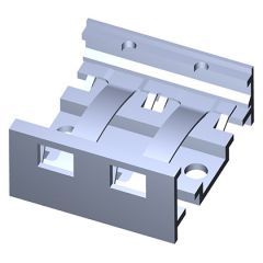 Metallic rail RoHS Anodization + Cadmium bichromate plating (not conductive) 2 modules