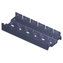 Composite rail 6 modules