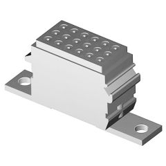 Grounding Module 1758 With individual mounting brackets 18 contacts #20