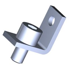 Square + screw + washer Angled contacts connector