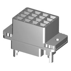 Socle de relais à languettes 4RT monostable 10A à colonnettes orientables Avec ensemble de fixation Marquage Date code Détrompeurs standards