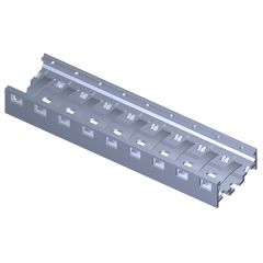 Metallic rail RoHS Anodization + Zinc passivated 9 modules