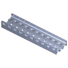 Metallic rail RoHS Anodization + Zinc passivated 10 modules