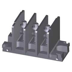 Assembly 3240 0.1900-32 UNF (Ø 4,82) - H: 23,8 mm - pitch of 14,5 With wave-washers 3 terminals