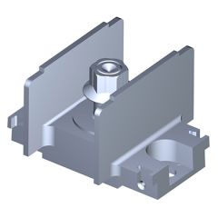 Assembly 3240 0.3750-24 UNF (Ø 9,52) - H: 17,7 mm - pitch of 28 Without wave-washers 1 terminal