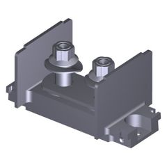 Assembly 3240 0.3750-24 UNF (Ø 9,52) - H: 25 mm - pitch of 28 With wave-washers 2 shunt terminals