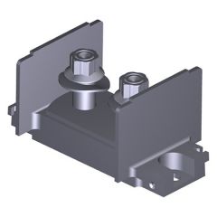 Assembly 3240 0.3750-24 UNF (Ø 9,52) - H: 25 mm - pitch of 28 With wave-washers 2 shunt terminals