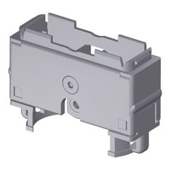 Serre-câble Orientable 2 Modules Composite Standard Nickel brillant