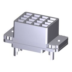 Faston type relay socket ARC 4RT bistable 10A with directional posts With fixation set Marking P/N + Date code Standard polarizers