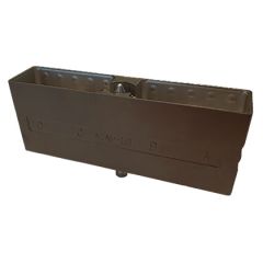 Fiche Clicker nut 4 Modules Composite Durci Cadmium vert olive Détrompage B Non monté