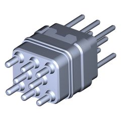 Module With front removable PCB contacts Pin With peripheral sealing Contacts #16 Polarization N