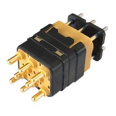 Module With straight PCB contacts Pin Without peripheral sealing Contacts #16 Tin-plated with Lead Polarization N