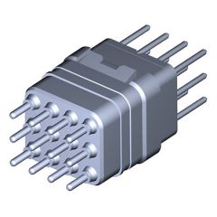 Module Avec contacts à piquer sur C.I. démontables par l'avant Mâle Non étanche en périphérie Contacts #20 Détrompage N