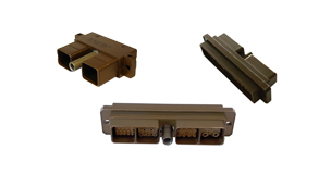 SIM - EN4165 series 3 connectors (2&4 modules) - Receptacles